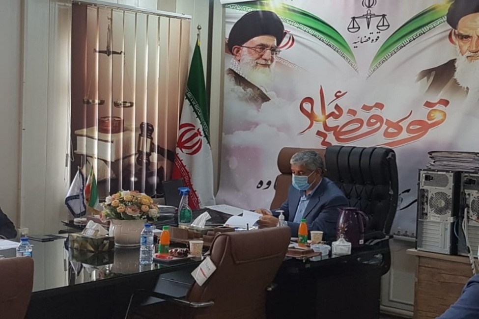 بازدید سرزده رئیس کل دادگستری بوشهر از دادگستری عسلویه
